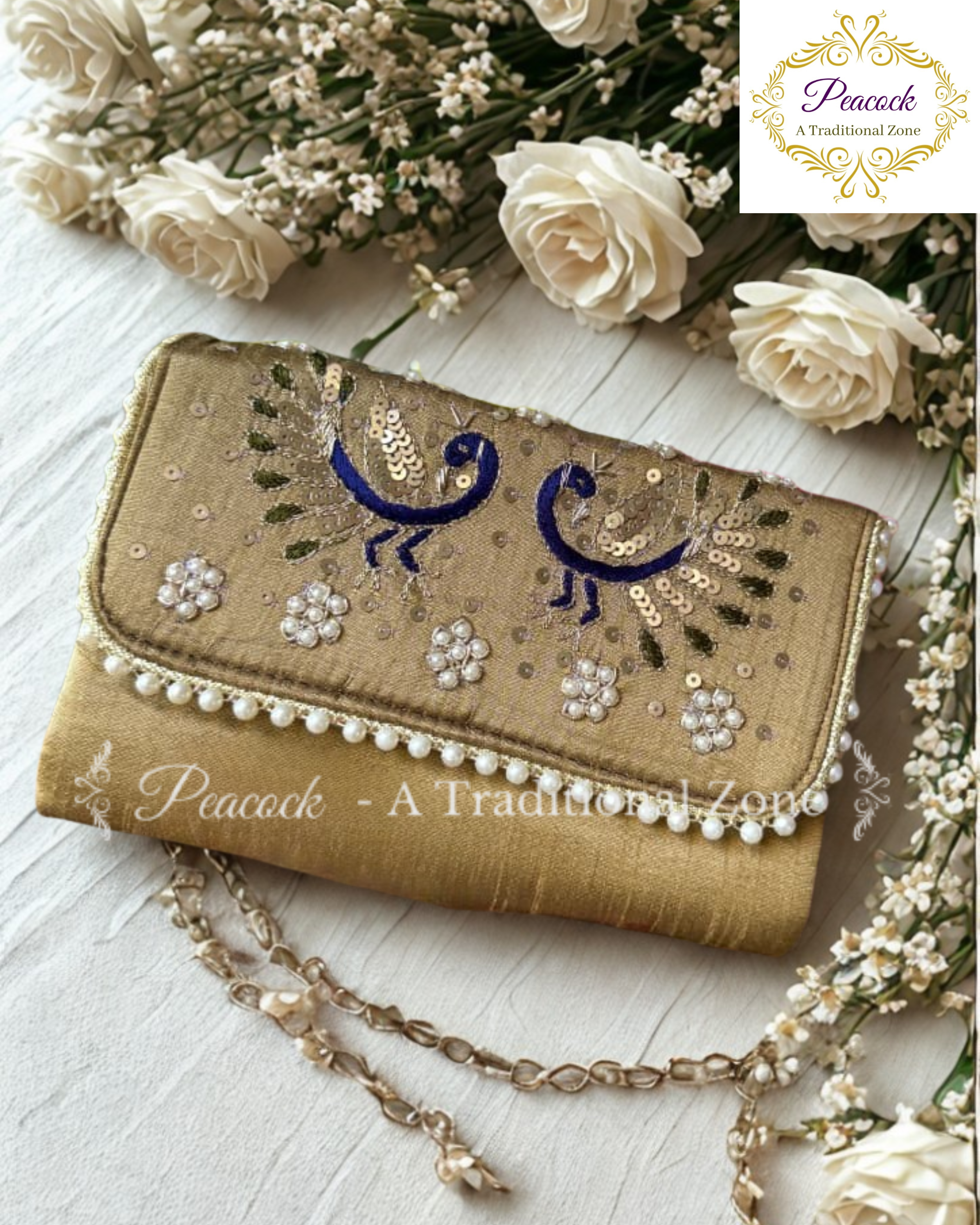 Clutch and Sling Bag