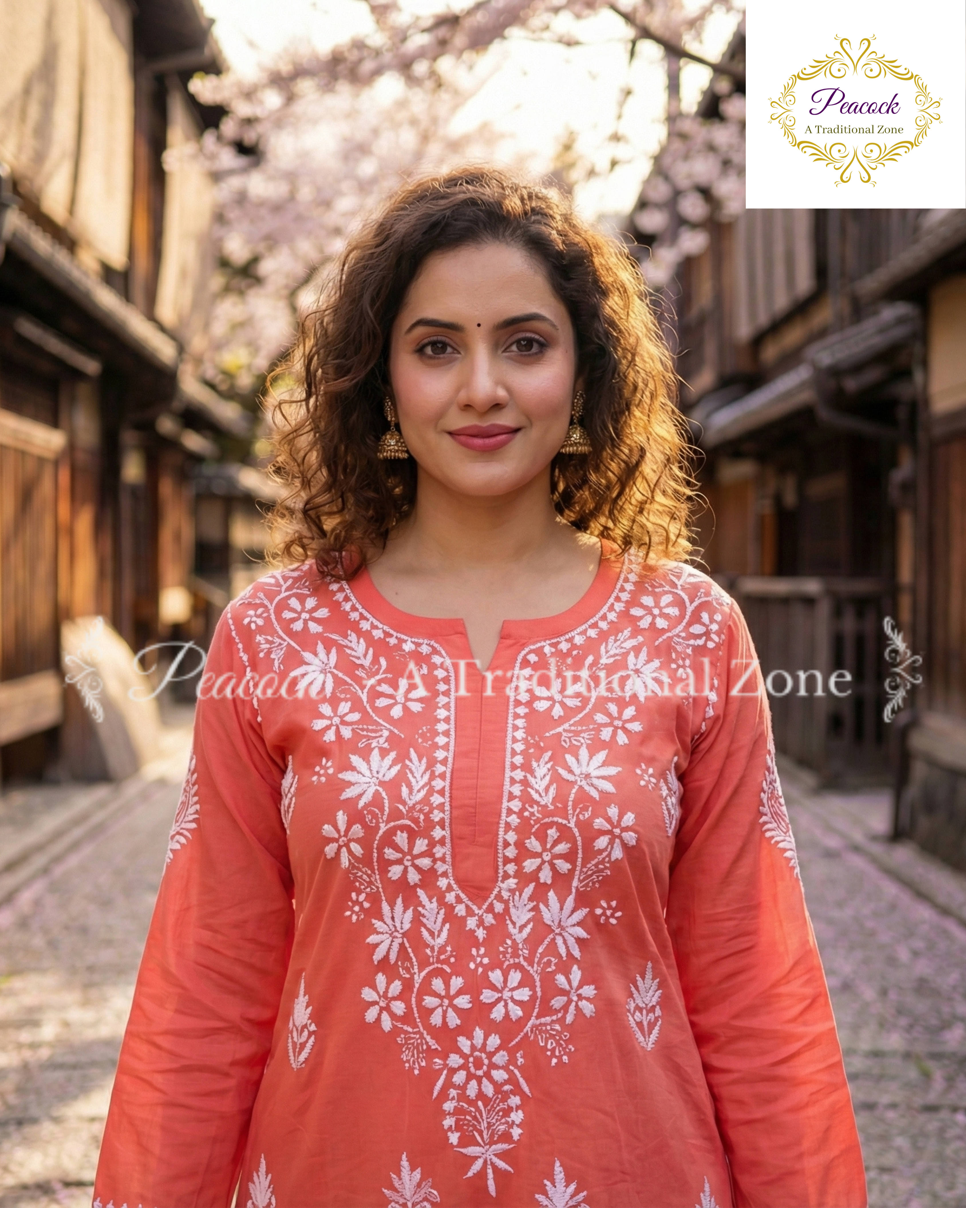 Rayon Chikankari Kurti's Set