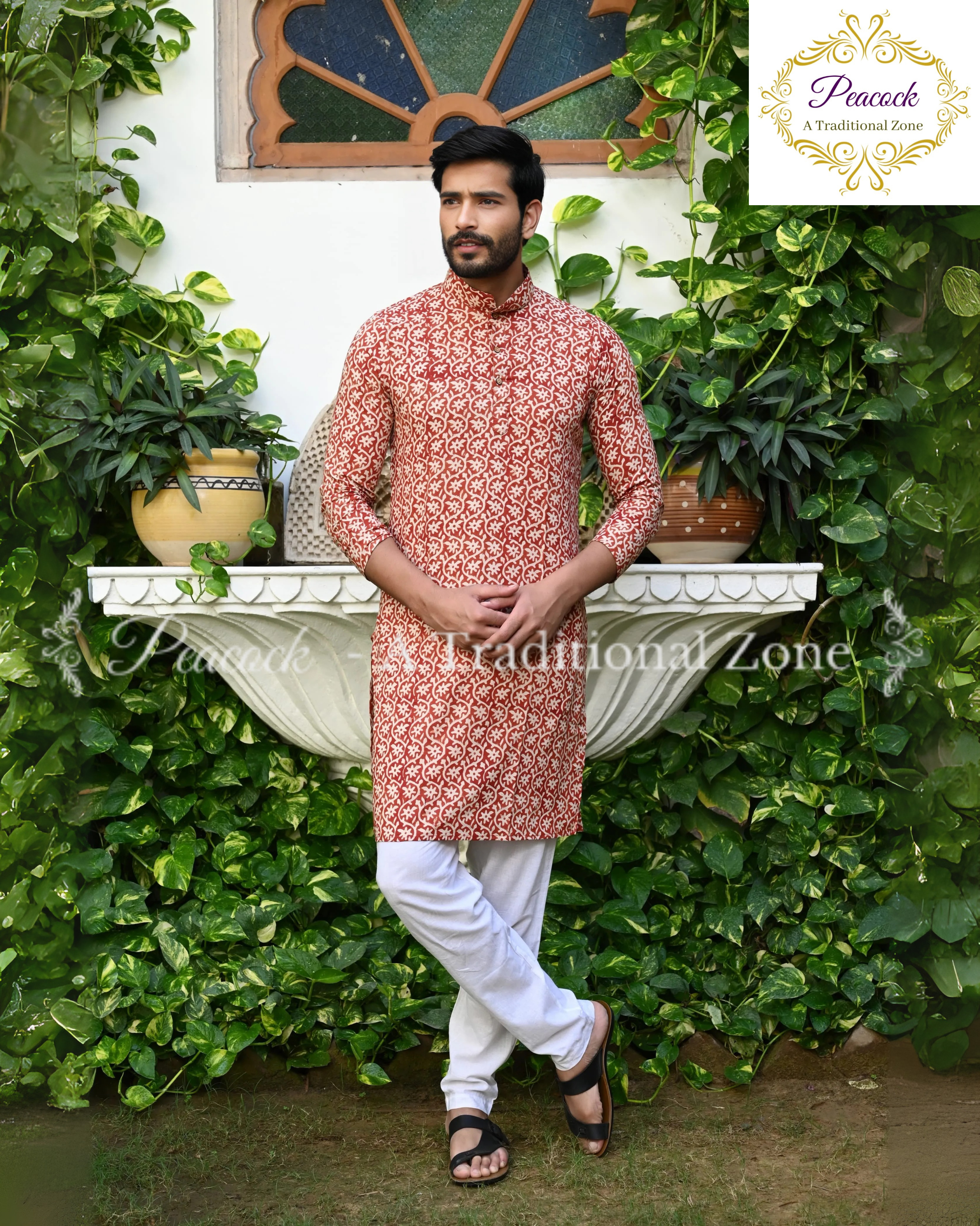 Men's Long Kurta & Pajama