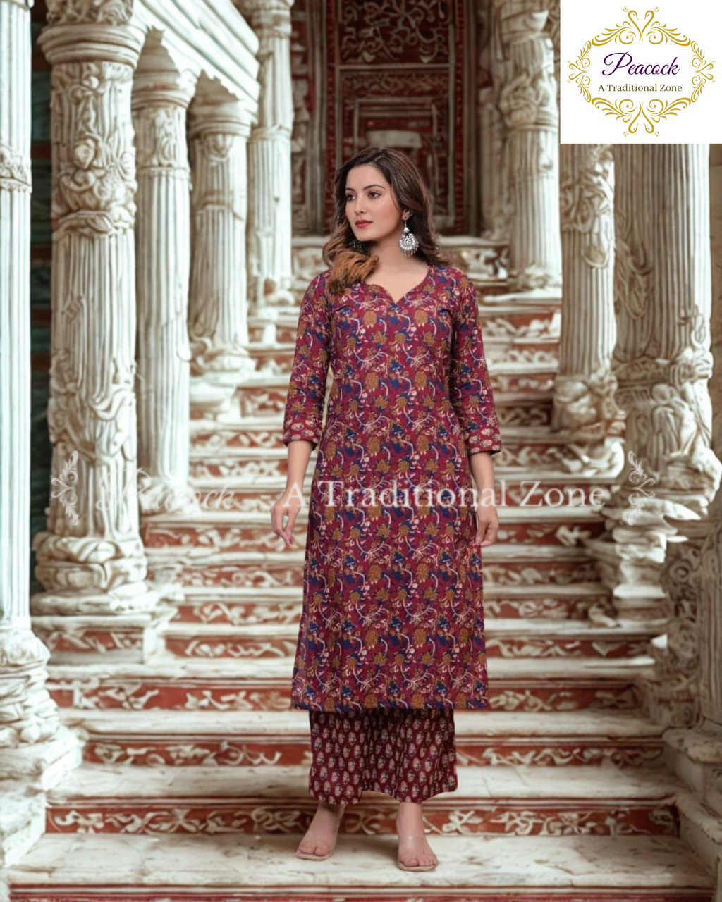Cotton Kurti Set