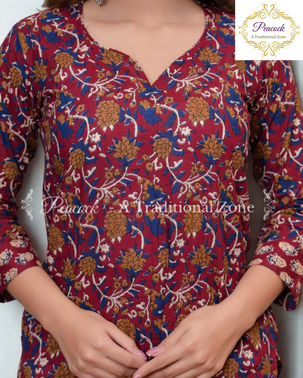 Cotton Kurti Set